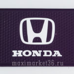 Коврик антискатный силиконовый  15смх10см  с логотипоv  HONDA