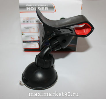 Держатель телефона  на присоске прищепка HOLDER(01 AV)