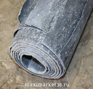 Паронит 1х1,64  0,6мм