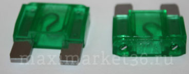 Предохранитель флажковый MAXI 30A GREEN (Т-114)  PR-0584