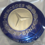 Наклейки на колпак ступицы с эмблемой MERCEDES (4шт) D=56мм ВЫПУКЛЫЕ