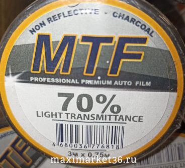 Плёнка тонировочная MTF Китай 0,5м 70%