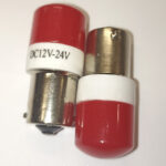 Автолампа P21W (BA15s-одноконт) КЕРАМИЧ. RED 12-24V -6021