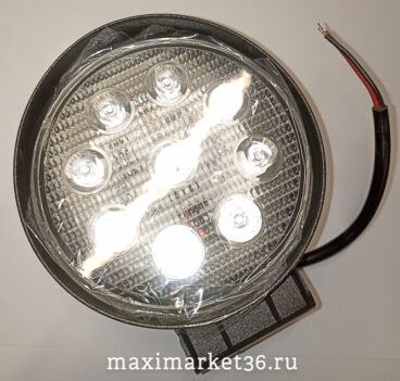 Фара диодная-ходов.огнь9/14 SMD МИНИ( ШТУКА!) 27W-R 10-30V) КРУГЛАЯ G0006mini/G0004-mini --1083 М-63
