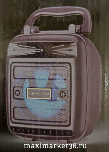 Колонка BLUETOOTH Орбита ОТ-SPB114 черная 7004
