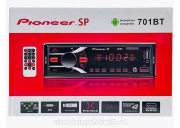 Магнитолла  PIONEEIR 701 BT