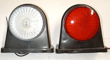 Фонарь габаритн.БЕГУЩИЙ LED ОГ-31 НОВЫЙ ПЛОСКИЙ ПАРА  FZD-007