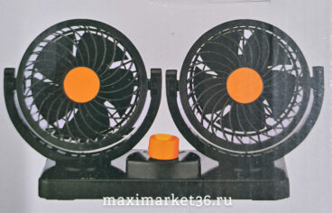 Вентилятор ДВОЙНОЙ БОЛЬШОЙ 12V MARS X918