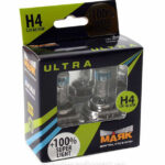Автолампы H4 (12-60/55) S.White+100% P43t-38 МАЯК 82420